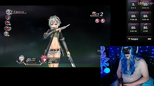 הופעת וובקאם של StarshineMoonspark