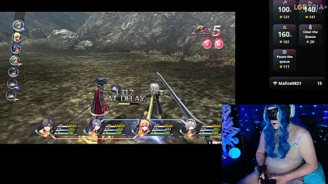 הופעת וובקאם של StarshineMoonspark