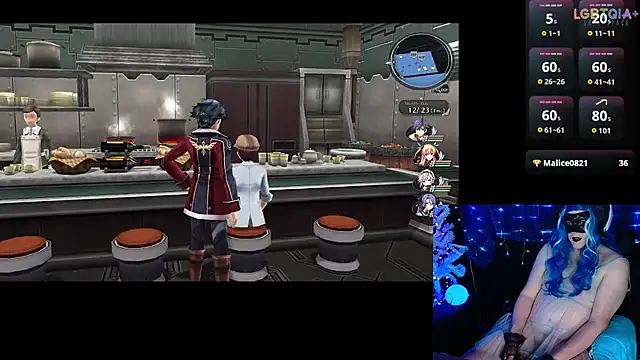הופעת וובקאם של StarshineMoonspark