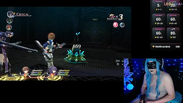 הופעת וובקאם של StarshineMoonspark