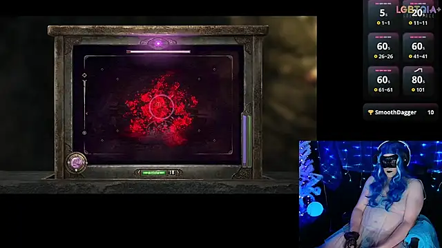 StarshineMoonspark: διαδικτυακό σόου στην κάμερα