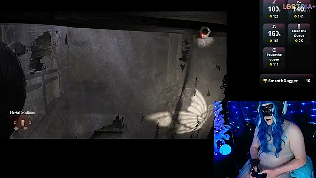 Show de StarshineMoonspark na webcam