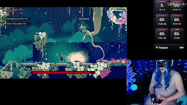 StarshineMoonsparkのウェブカメラショー