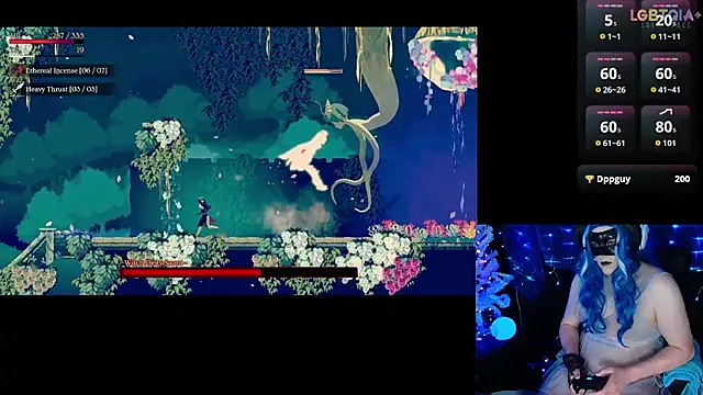 הופעת וובקאם של StarshineMoonspark
