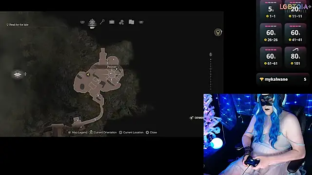 StarshineMoonsparkのウェブカメラショー