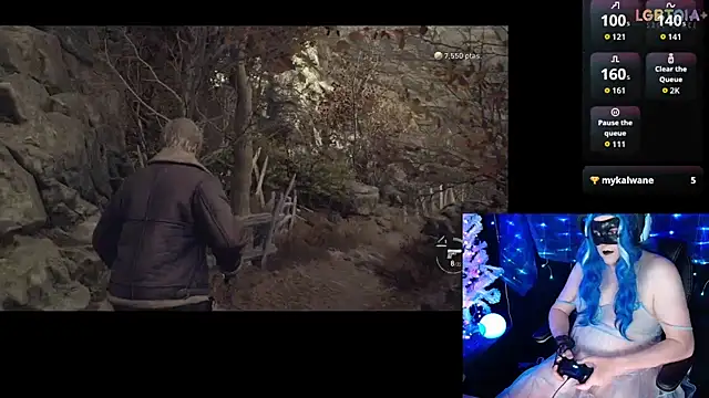 StarshineMoonspark: διαδικτυακό σόου στην κάμερα