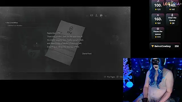 Pertunjukan Kamera Web StarshineMoonspark