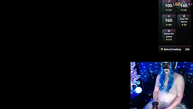 StarshineMoonspark Pertunjukan Webcam