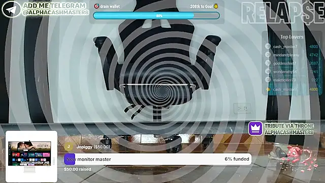 alphacashmaster8 Adlı Modelin Web Kamerası Şovu