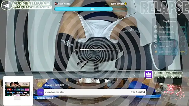 Show webcam de alphacashmaster8