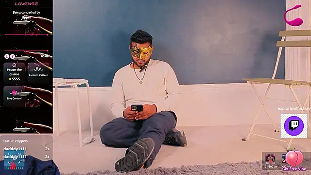 Pertunjukan Kamera Web aarrav_hotty
