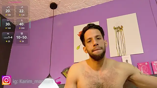Karim_mansur webkamerás műsora