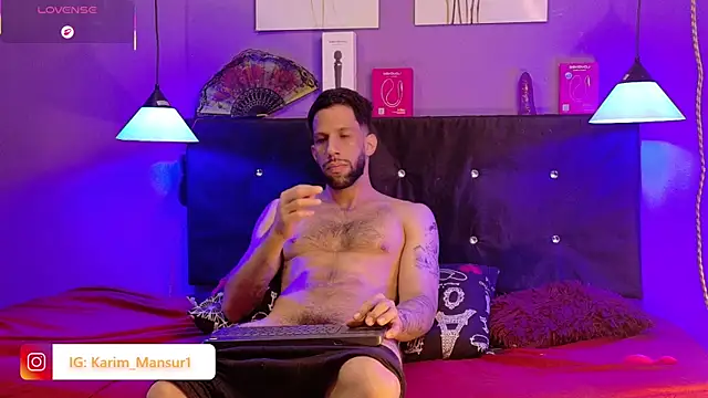 Show modela Karim_mansur na web-kameri