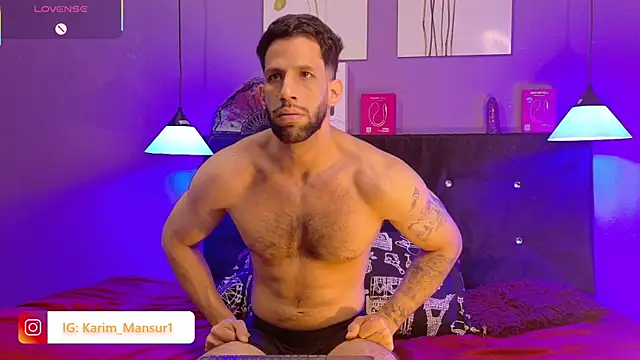 הופעת וובקאם של Karim_mansur