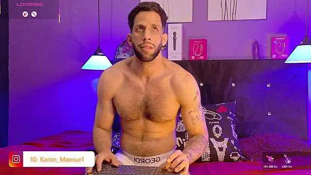 Show modela Karim_mansur na web-kameri