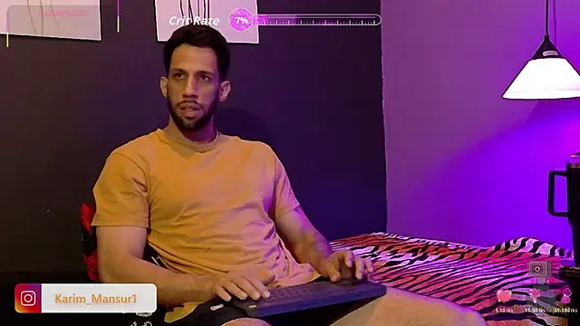 Show modela Karim_mansur na web-kameri