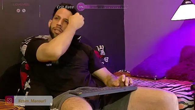 הופעת וובקאם של Karim_mansur