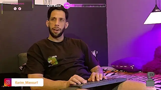 Show modela Karim_mansur na web-kameri