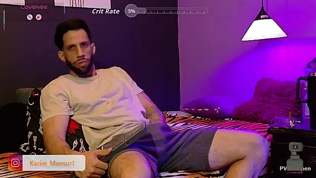 Karim_mansur Adlı Modelin Web Kamerası Şovu