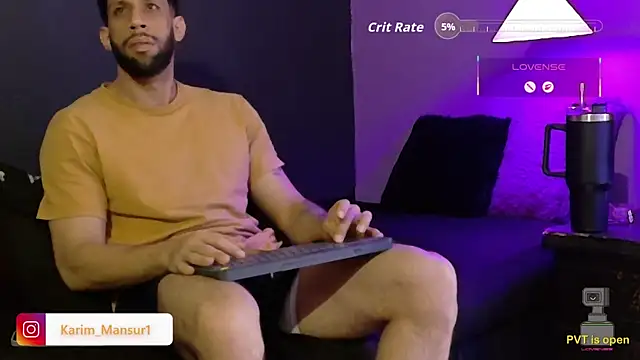 Karim_mansur Adlı Modelin Web Kamerası Şovu