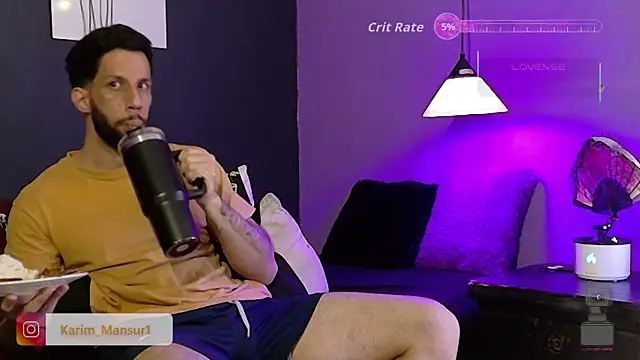 Karim_mansur Adlı Modelin Web Kamerası Şovu