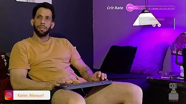Karim_mansur Adlı Modelin Web Kamerası Şovu