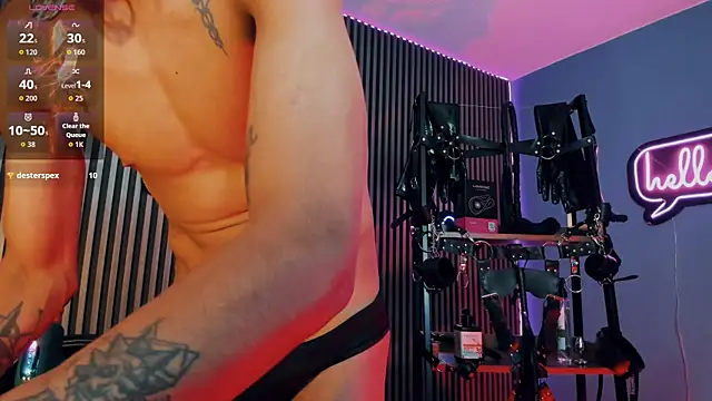 Show modela Maximoking26 na web-kameri