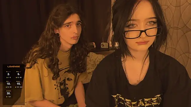 Show de SinSpirits na webcam