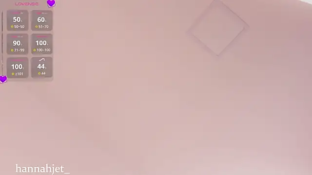 hannah_jet Adlı Modelin Canlı Sohbet Odası