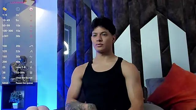 Show modela TonyPetrovjs na web-kameri