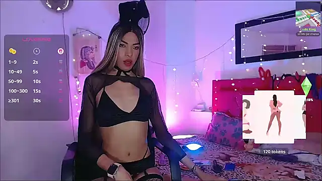 Show de cellesthee na webcam