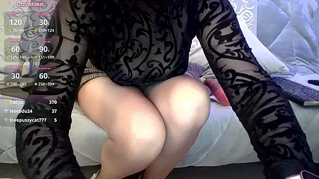 โชว์เว็บแคมของ lesnylonsdestef