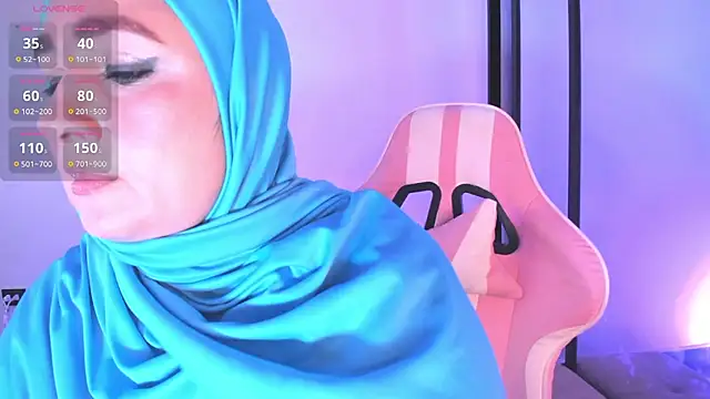 HijabiMilffのライブXXXチャット