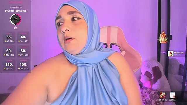 HijabiMilffのライブXXXチャット