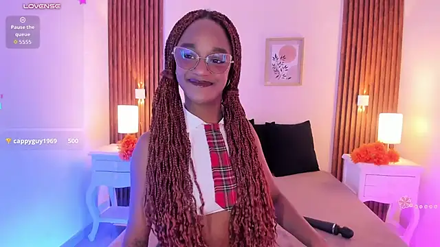 Show de Chloebrunnie na webcam