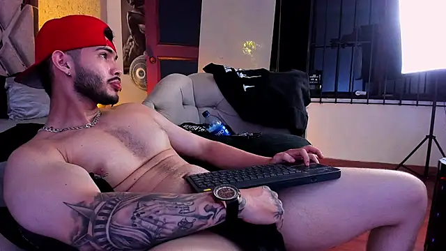 Show modela Vincentblack na web-kameri