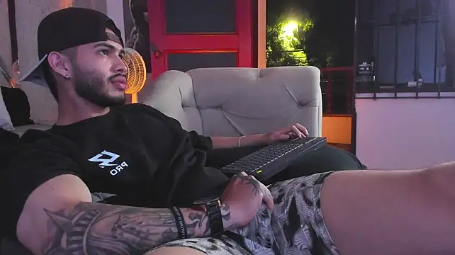 Show de Vincentblack na webcam