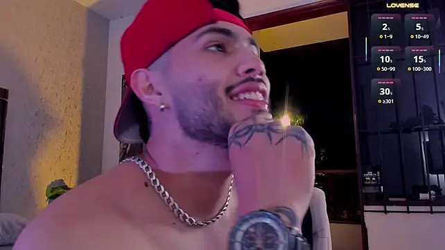 Show de Vincentblack na webcam