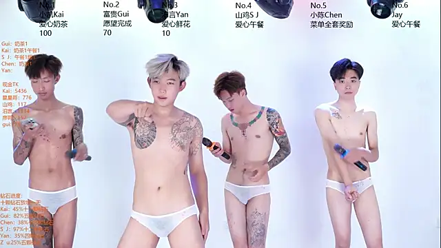 AOA-boy Adlı Modelin Web Kamerası Şovu