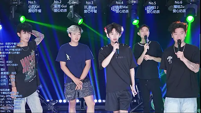 Webkamerová show AOA-boy