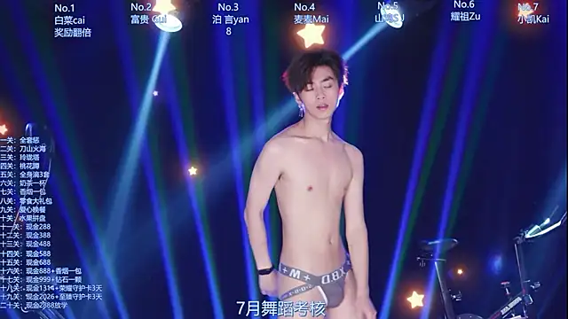 AOA-boy Adlı Modelin Web Kamerası Şovu