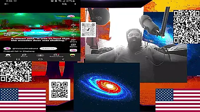 הופעת וובקאם של RussellTaylorLacy