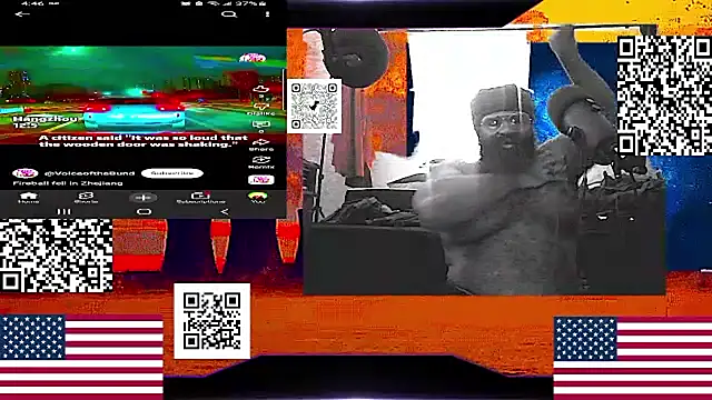 הופעת וובקאם של RussellTaylorLacy