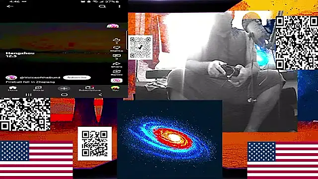 הופעת וובקאם של RussellTaylorLacy