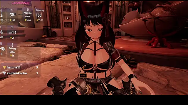 Show modela Akira_Noctra na web-kameri