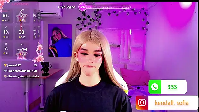 הופעת וובקאם של Sophiaa_doll_