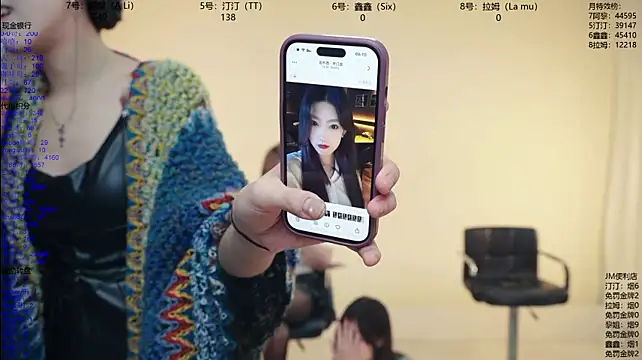 JM-777 Pertunjukan Webcam