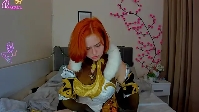 DellaRows Pertunjukan Webcam