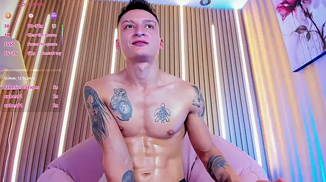 Show modela DIEGO_JONES na web-kameri