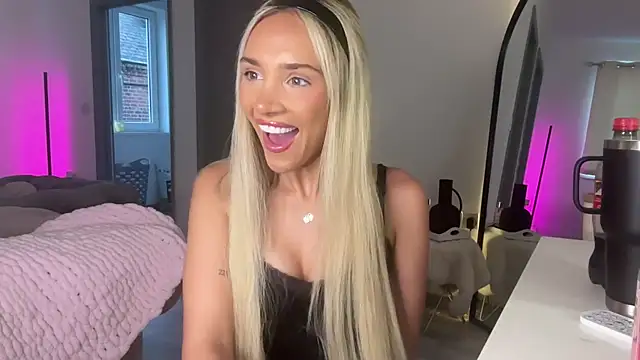 Naughtyblondexn Webbikameraesitys